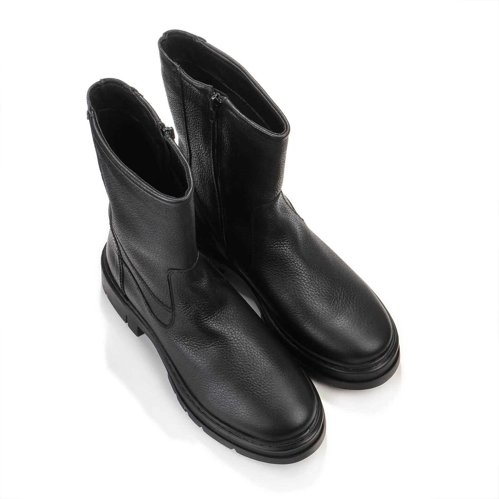Yasmin Zipper Mid Boots black - Image 4
