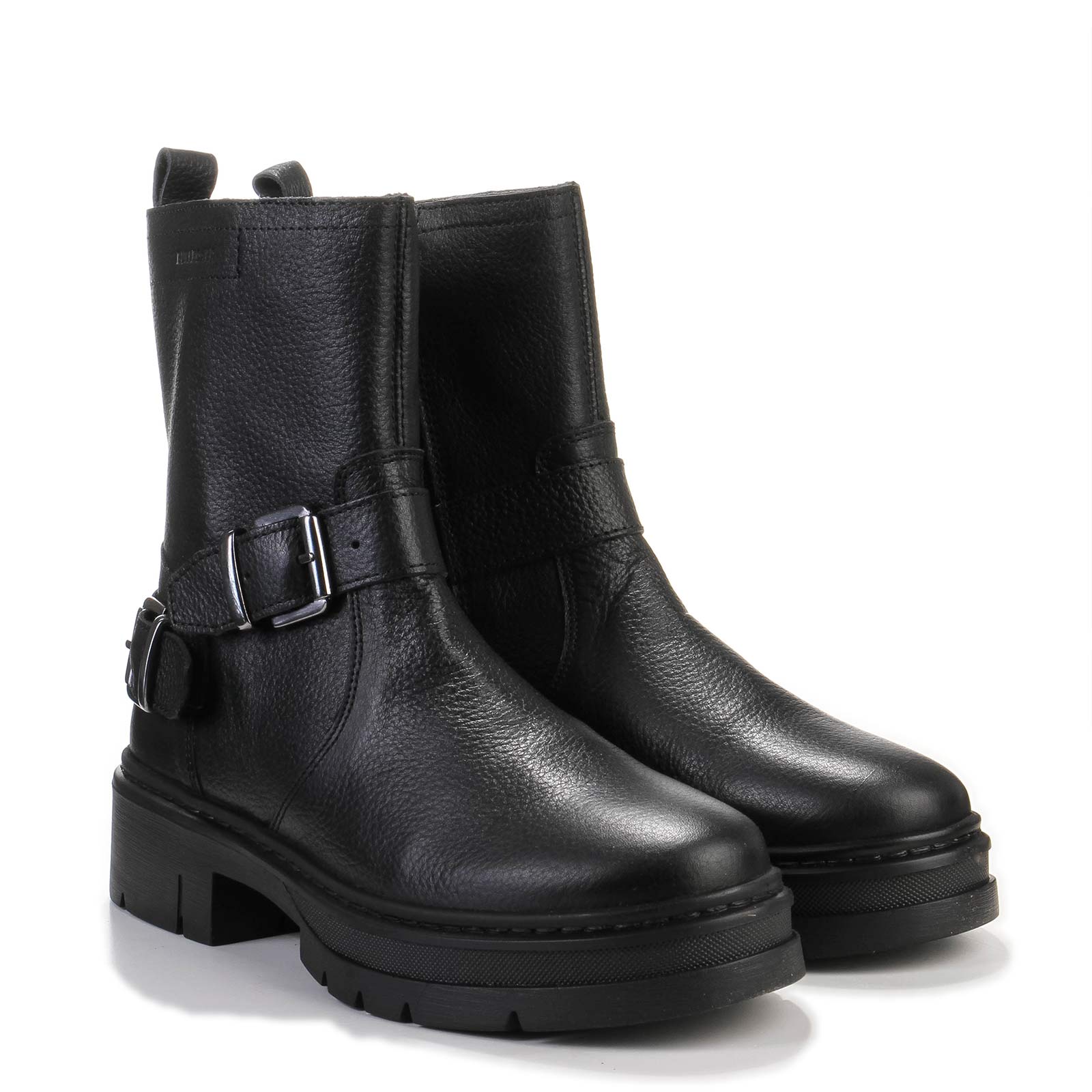 Yasmin Buckle Mid Boots black - Image 2