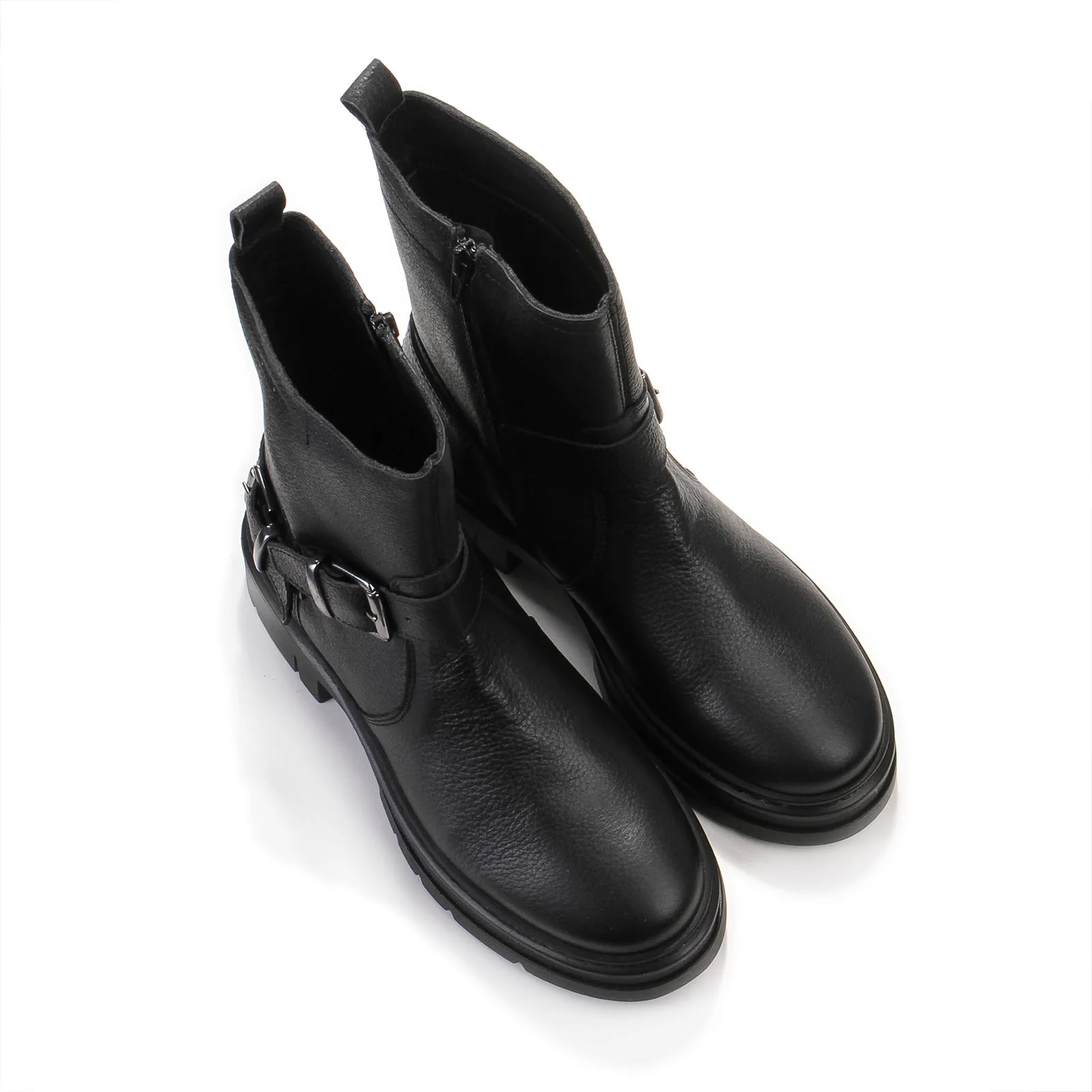 Yasmin Buckle Mid Boots black - Image 4