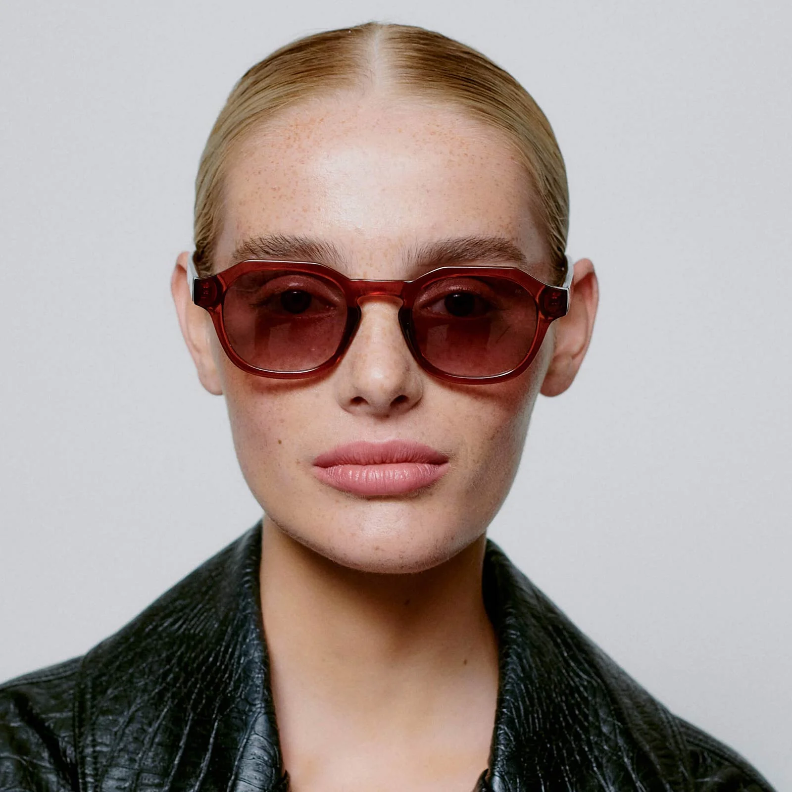 Zan Sunglasses brown transparent - Image 3
