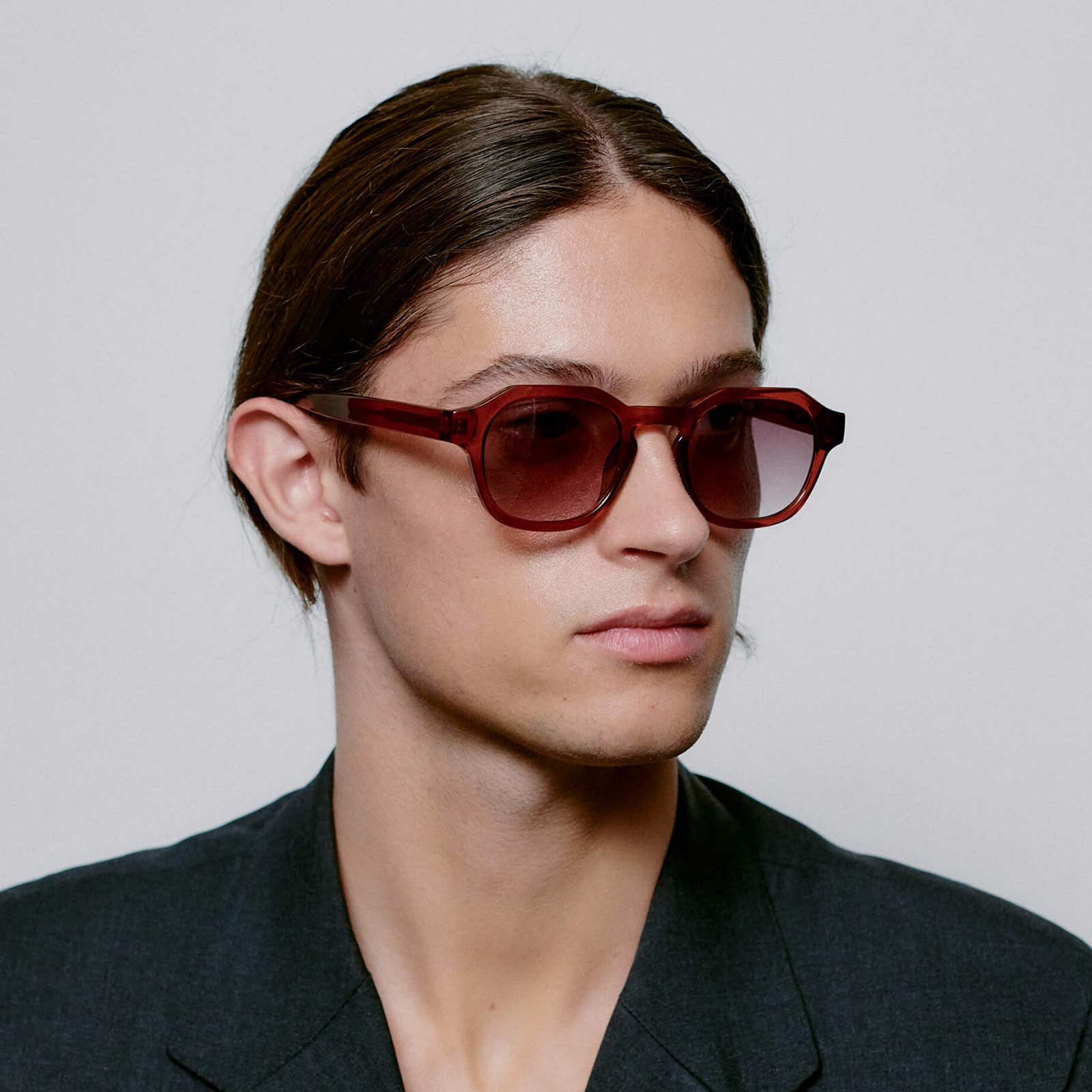Zan Sunglasses brown transparent - Image 5
